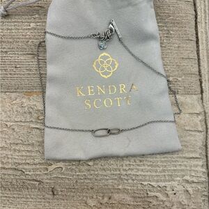 Kendra Scott Silver Chain Necklace